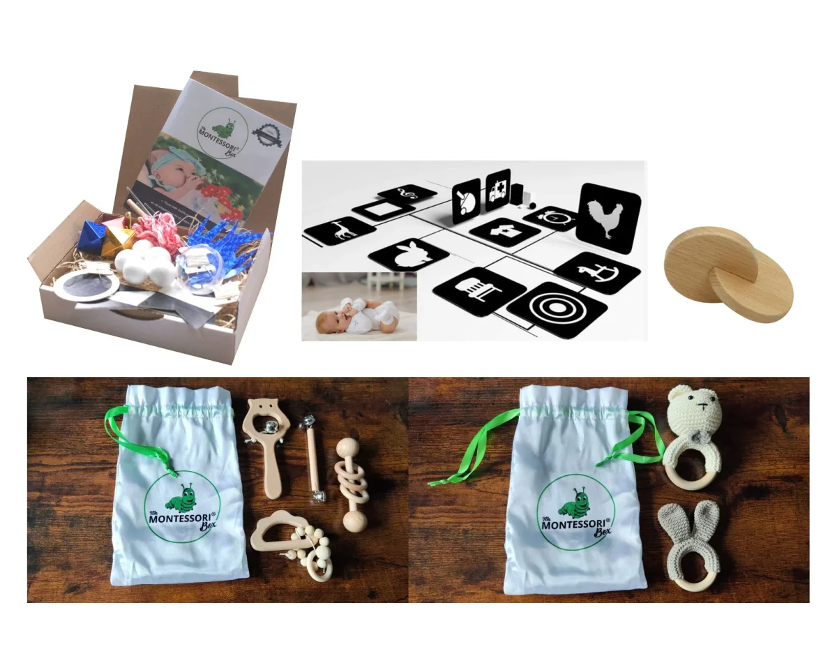 Pack naissance Montessori - Boutique Maman & Bébé – Produits Essentiels au Quotidien Box naissance premium - Parenthèse