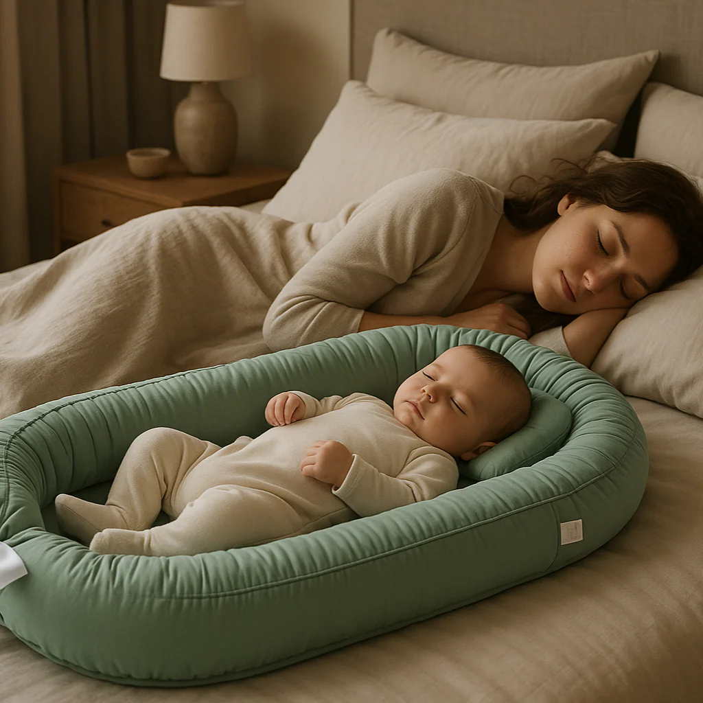 Cocon Bébé Nid Douillet | SweetSleep™ - Boutique Maman Ouatine & Bébé – Produits Essentiels au Quotidien