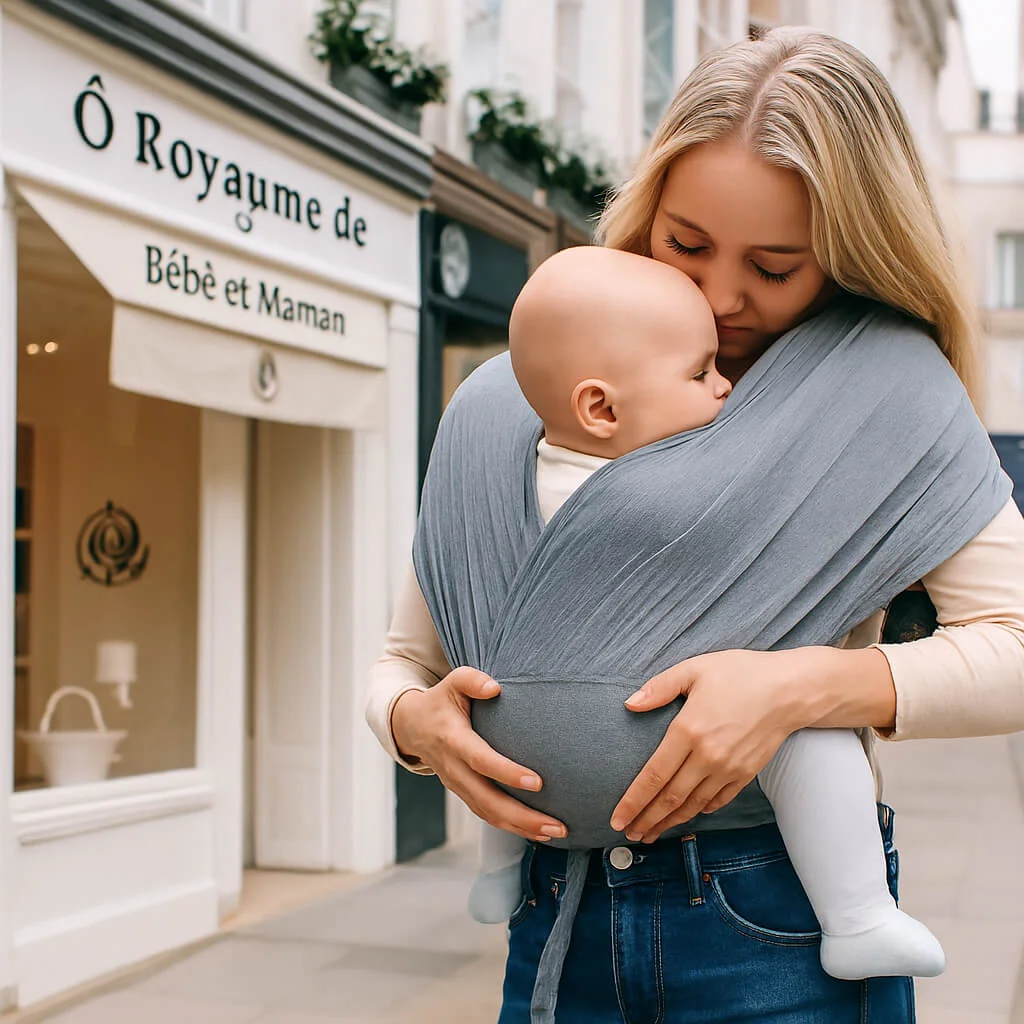 Écharpe portage Coton Confort mois Boutique Bébé Ligne Soins Jouets Articles Maison