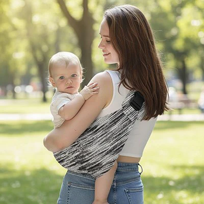 Écharpe de portage bébé | Bio Confort - Boutique Bébé en Ligne : BOBA Soins, Jouets et Articles Maison