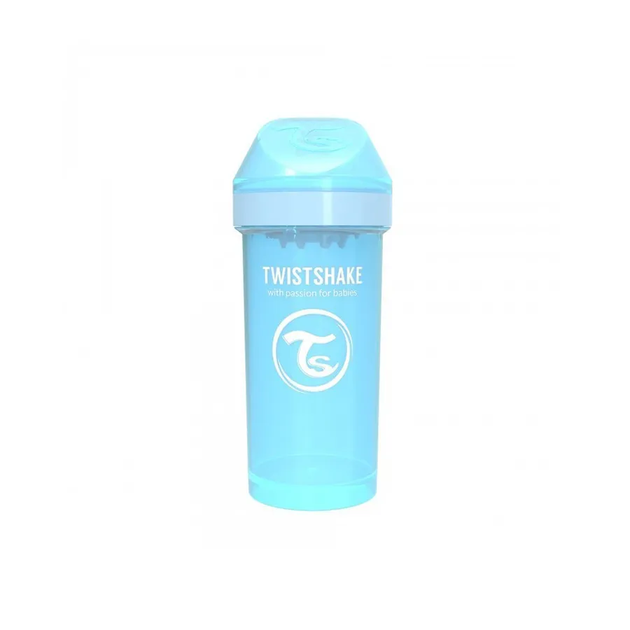 Twistshake Tasse d’apprentissage 360ml 12m+ bleu - Édition Limitée – L’Art Coffret de la Table Française en Promotion !
