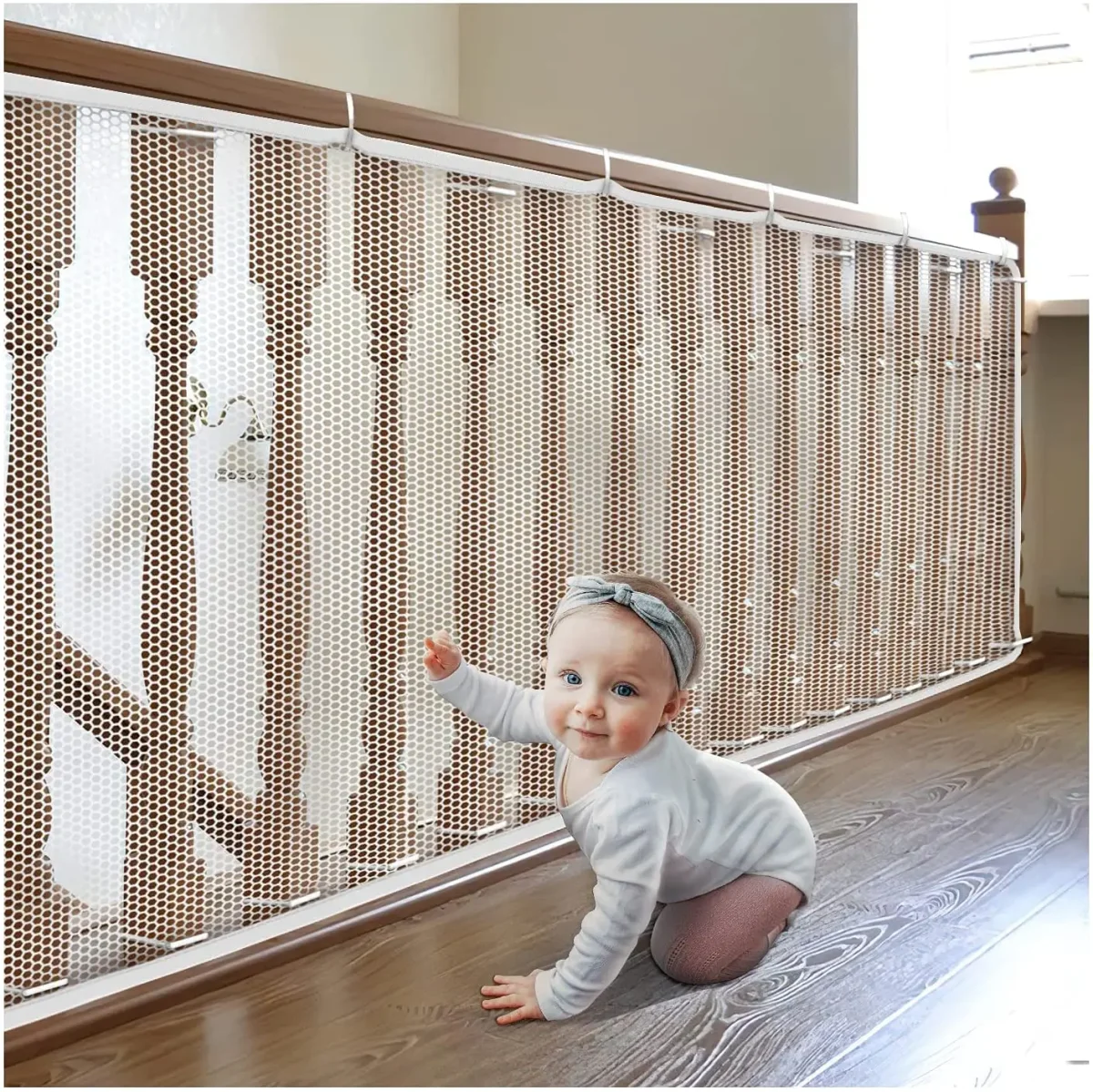 Filet de Protection Enfant | Sécurispace™ - Organisation de la maison avec des solutions de rangement - {'count': 2, 'name': 'élastique'}