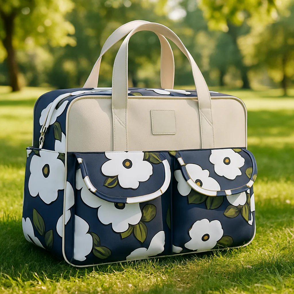 Sac à langer fille | jardin de reve cm - Boutique Bébé en Ligne : Soins, Jouets et Articles Maison