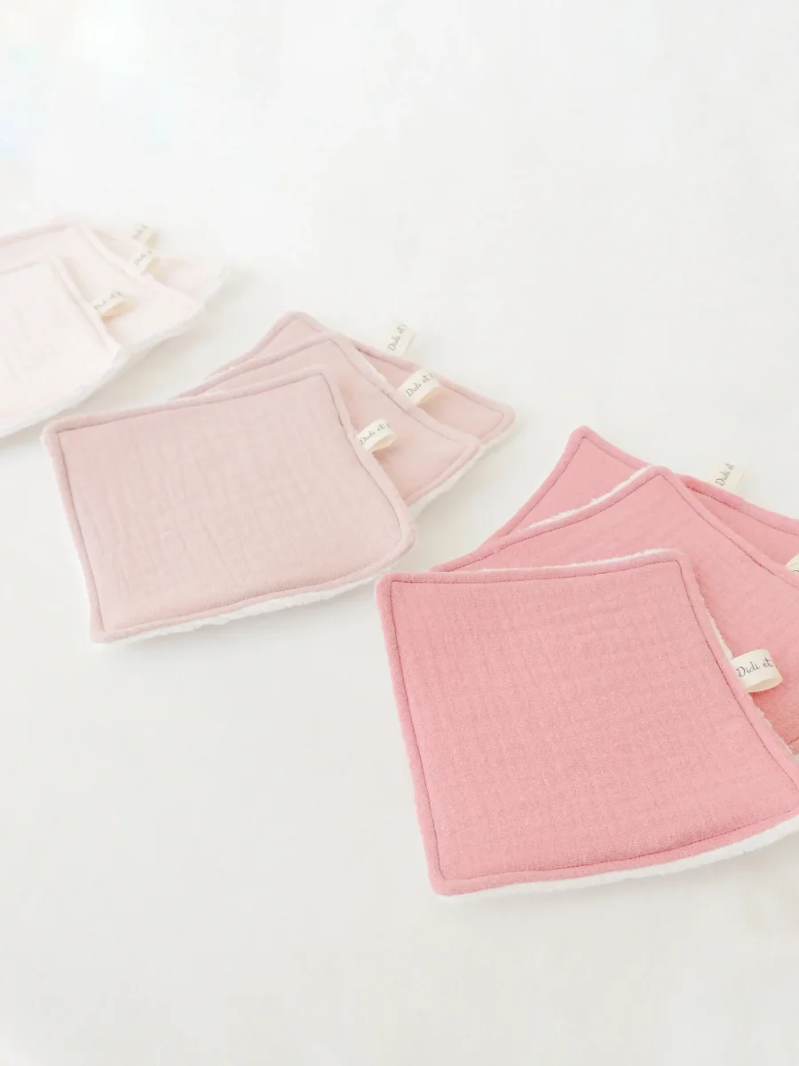 Lot de lingettes lavables - Boutique Bébé en Ligne : Soins, Jouets et Articles Maison - {'count': 1, 'name': 'maquillage'}