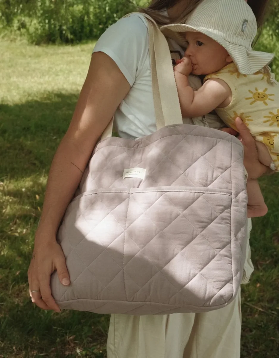 Sac couche Lilas sac Boutique Maman Bébé Produits Essentiels Quotidien