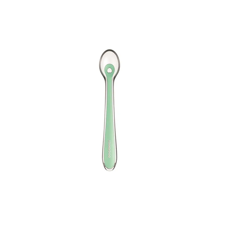 Kikkaboo Cuillère en silicone (1pc / Clay blister) Mint - Édition Limitée – L’Art de la Table Française en Promotion !