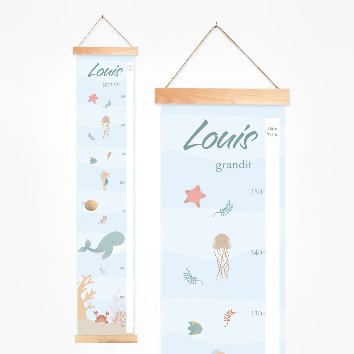 Toise bébé personnalisée des poissons de l’océan - Boutique Bébé en Ligne : Soins, Jouets et Articles Maison Jouet Poisson de Piscine 12 Pcs Mini Figurines de Poissons Tropicaux de  l'Océan pour Animaux Jouet PVC Jouet Poisson de Piscine Éducation Précoce  Mini ...