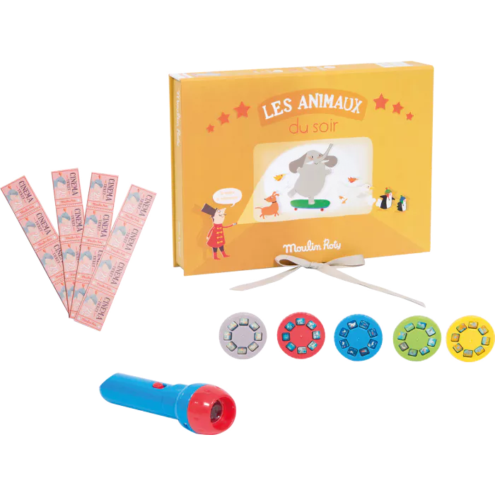 COFFRET LAMPE À HISTOIRES "LES ANIMAUX DU SOIR" - Boutique Maman & Bébé – Produits Essentiels au Quotidien - {'count': 1, 'name': 'None'}