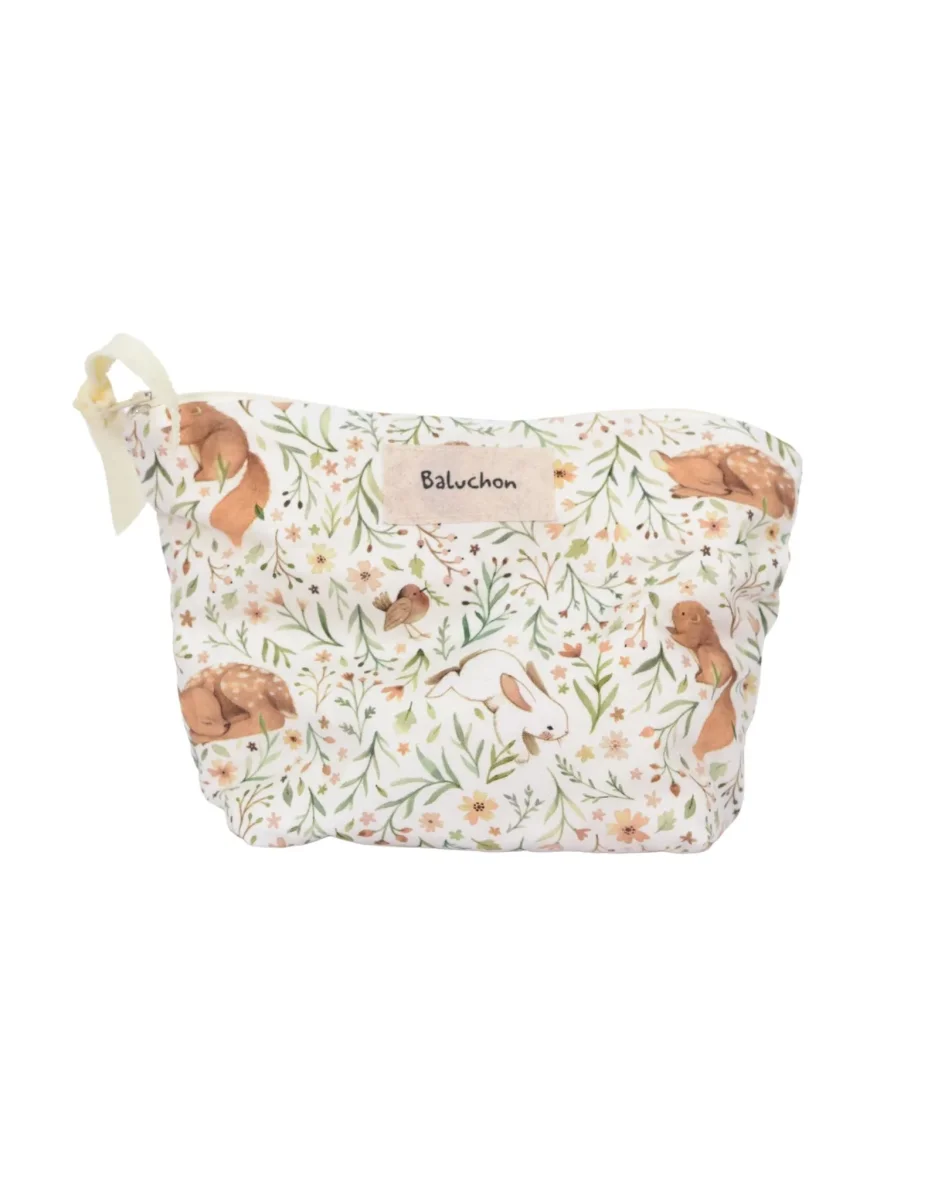 Trousse Format petit Animaux forêt Baluchon Boutique Maman Bébé Produits Essentiels Quotidien