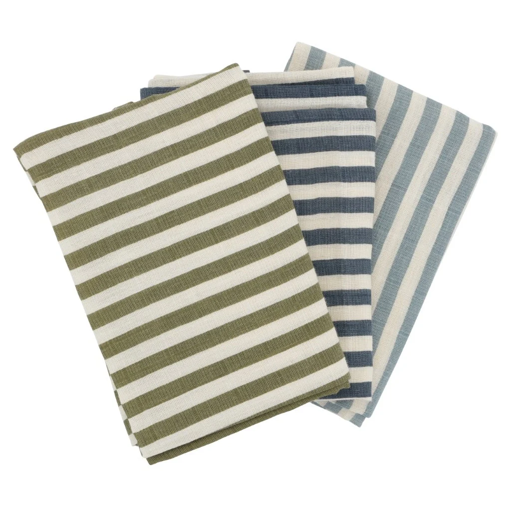 HAPS Nordic - Ensemble de 3 Grands Chiffons en Mousseline - Cold Stripe||HAPS Nordic - Pack of 3 Muslin Cloths - Cold Stripes - Boutique Bébé en Ligne : Soins, Jouets et Articles Maison JJ6011-3.jpg
