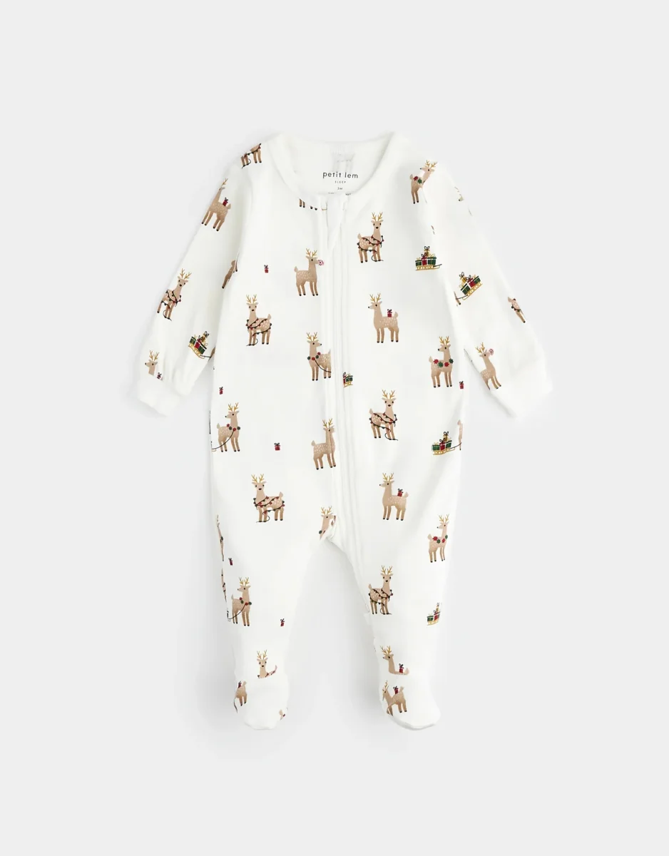 Dormeuse - Blanche à imprimés de Rudy et ses amis - Petit Lem - Boutique Maman & Bébé – Produits Essentiels au Quotidien Calmosine Sommeil - Calmosine