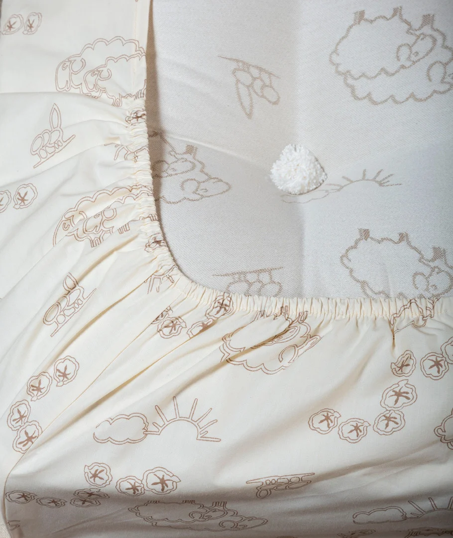 Drap housse pour lit bébé 60x120cm en coton bio - Vins Rouges Harmonieux pour Chaque Occasion Lit bébé, blanc, 60x120 cm (avec matelas et draps inclus) - Équipement bébé