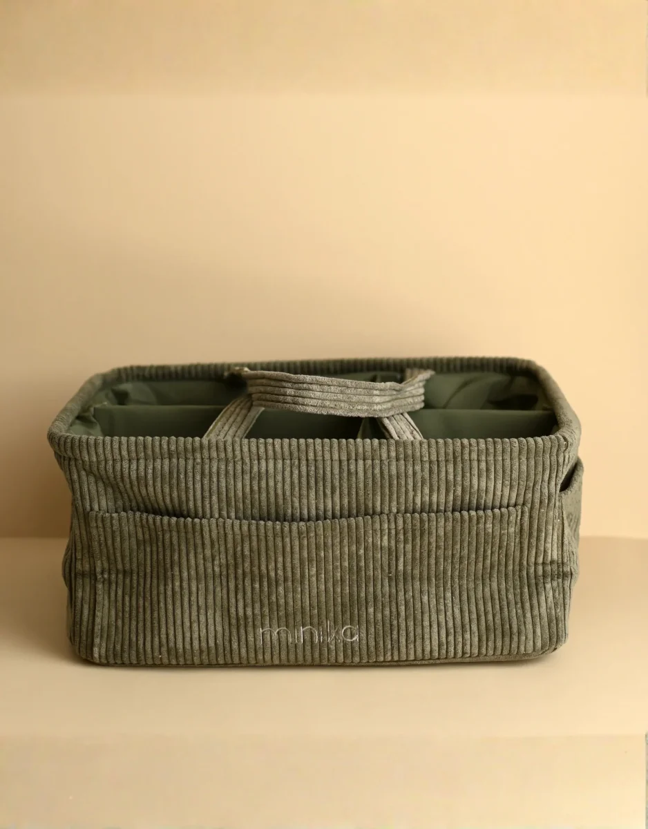 Panier BEBE organisateur de couches - Feuille - Minika - Boutique Maman & Bébé – Produits Essentiels au Quotidien