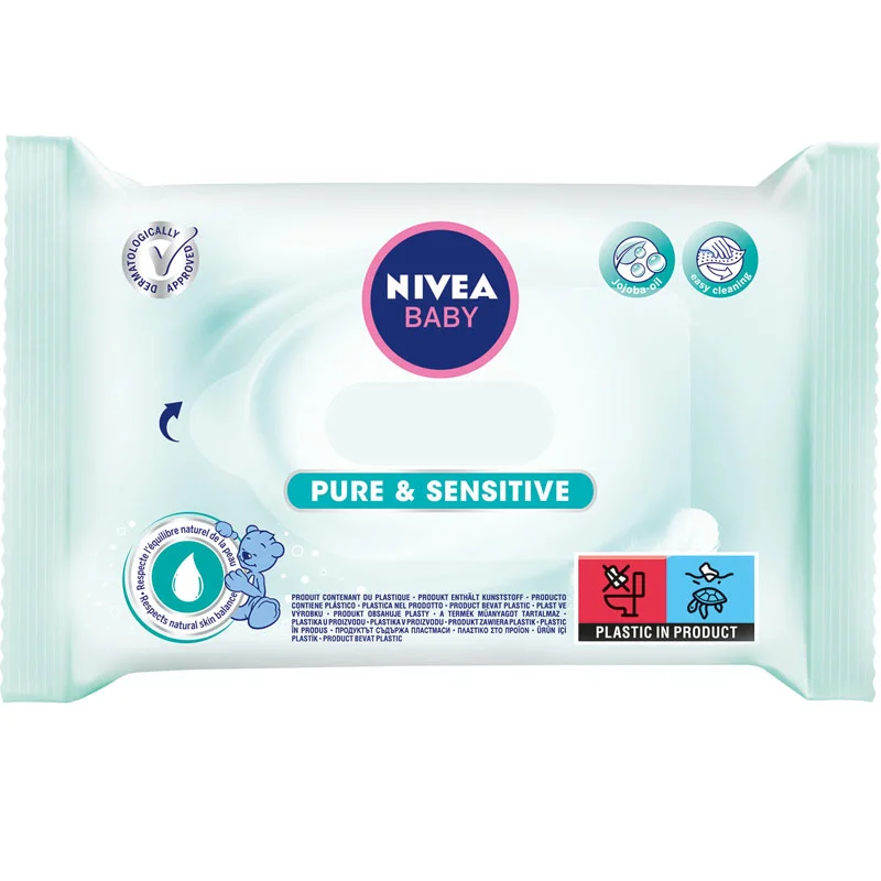 NIVEA BABY LINGETTES SENSITIVE x 63 86144 - Vins Rouges Harmonieux pour Chaque Occasion - {'count': 4, 'name': 'Parfum'}
