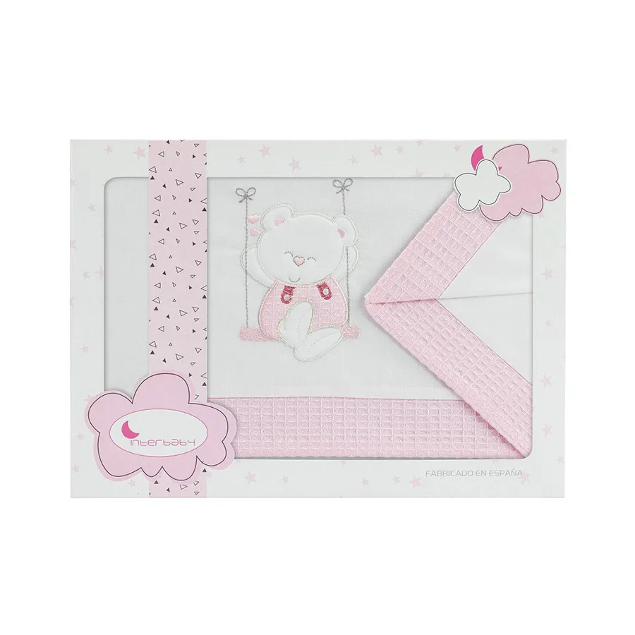Interbaby Parure Lit 60X120 ( Drap 152X102 + Drap Dessous 120X60X12 + Coussin 60X30)Rose - Édition Limitée – L’Art de la Table Française en Promotion ! Dresser une table de Pâques : idées déco, pliages de serviettes et table  printanière - Linandelle