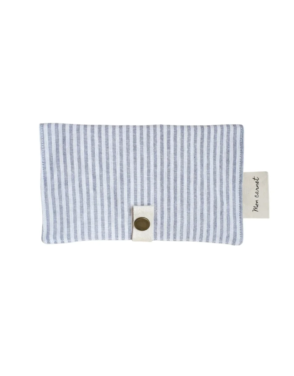 Protège Carnet de santé - Lin ligné bleuté - Sauge & Co - Boutique Maman & Bébé – Produits Essentiels au Quotidien Natessance Coco Sha Amp Keratine Bio 500ml - Pharmarun