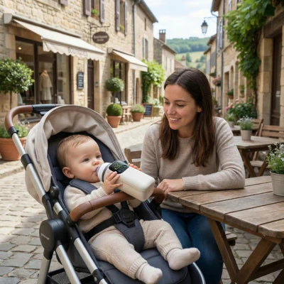Chauffe Biberon Portable ThermoGo Boutique Bébé Ligne Soins Jouets Articles Maison