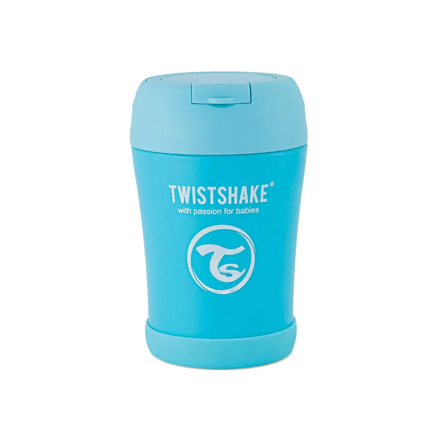 Twistshake Thermos enfant 350ml bleu 6m+ - ​Boulangerie-Pâtisserie | touche Pain au Levain & Viennoiseries