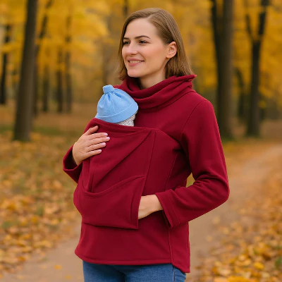 MANTEAU DE PORTAGE | COZYPARENT™ - Boutique Bébé en Ligne : Soins, Jouets et Articles Maison Peluche à Bruit Blanc Portable – Lou beige – Petit coeur salé