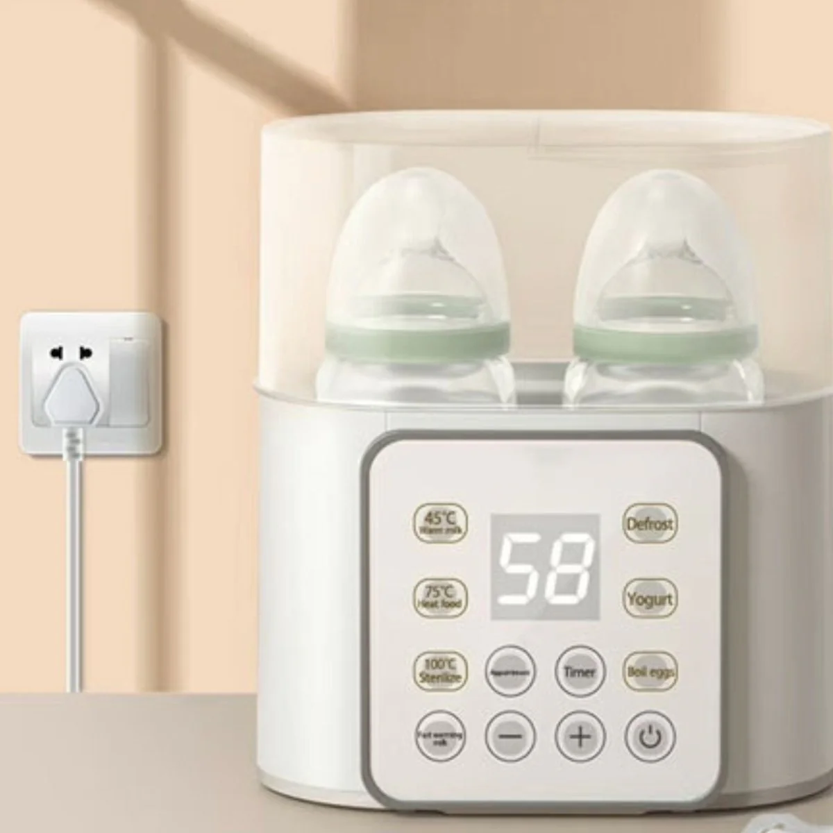 Chauffe biberon | Réchauffement doux sans surchauffe - Boutique Bébé en Ligne : Soins, Jouets et Articles Maison Chauffage Convecteur Électrique 1500W - Chaleur Rapide & Sûre - Protection  Surchauffe, Thermostat, 3 Niveaux 650/850/1500W, Portable, GS, Blanc/Noir,  jusqu'à 10m² - high-tech