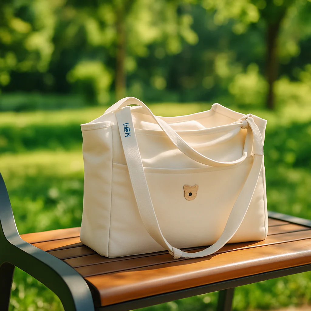 Sac à langer beige | creme de tendresse - Boutique Bébé en Ligne : Soins, Jouets et Articles Maison - {'count': 1, 'name': 'ans'}