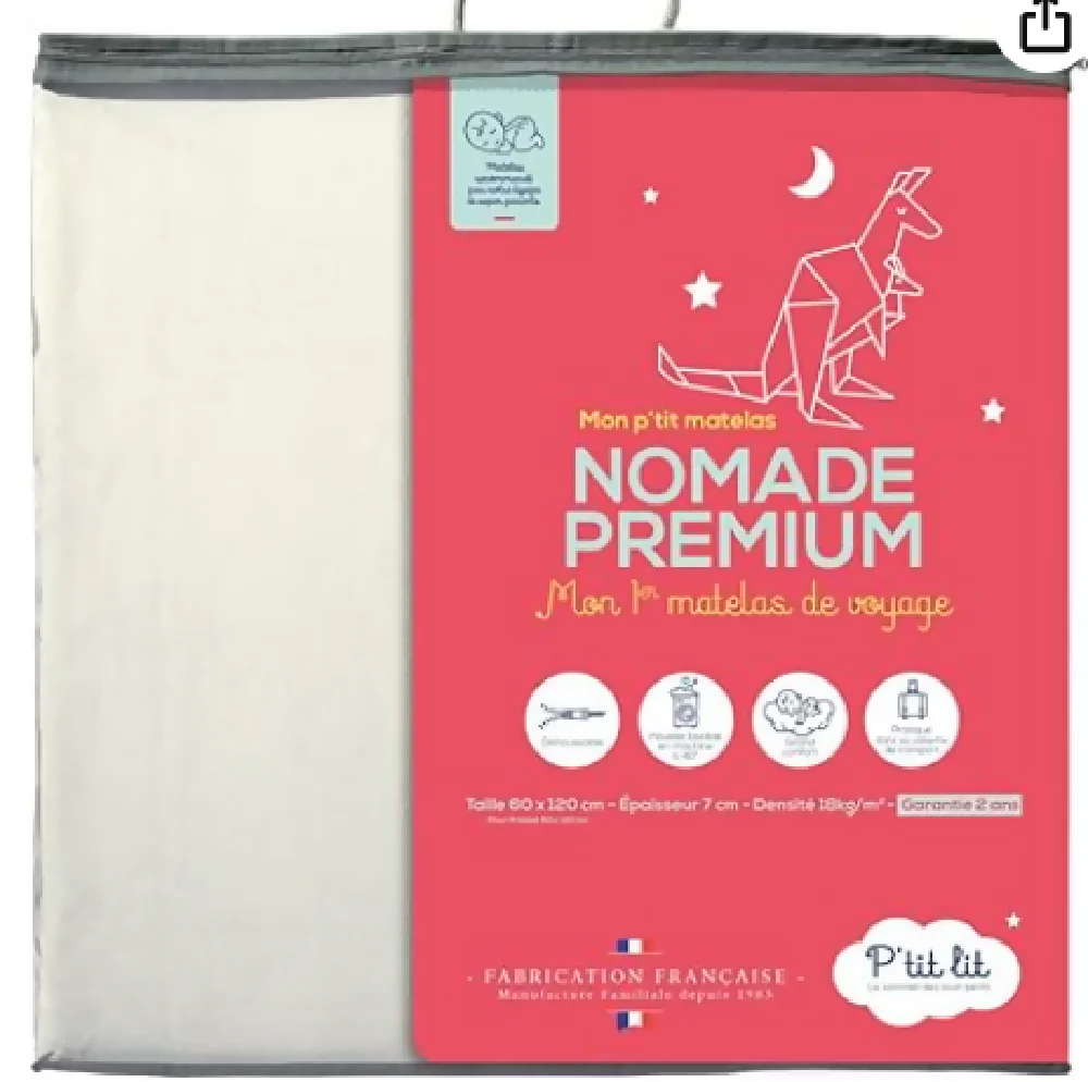 Matelas pliant DEHOUSSABLE enfant - Boutique Maman & Bébé – Produits Essentiels au Quotidien