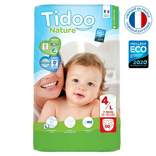 Couche Écologique Taille 4 7 à 18 kg et 6×50 Tidoo - Vins Rouges Harmonieux pour Chaque Occasion - {'count': 2, 'name': 'Bébés'}