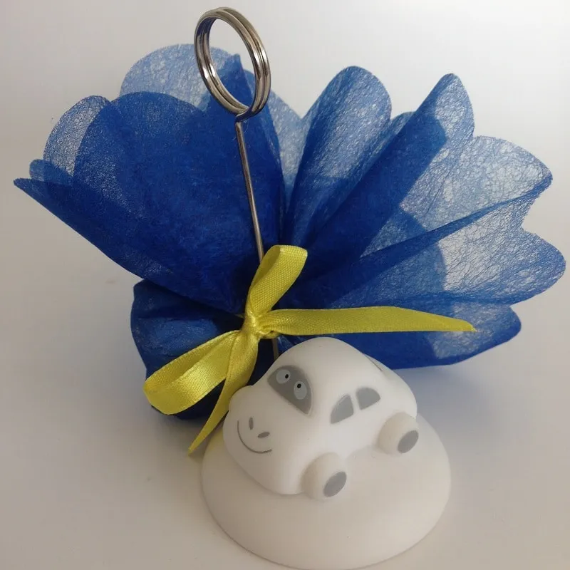 Porte photo voiture dragées baptême avec tulle bleu roi - ​Boulangerie-Pâtisserie | Pain au Levain & Viennoiseries​ - {'count': 1, 'name': 'fermée'}