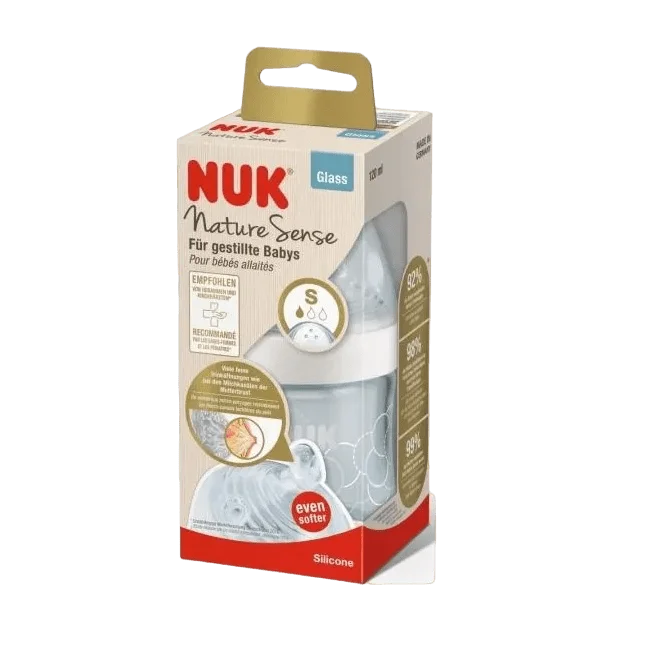NUK Biberon Nature Sense en Verre Tétine Silicone 0-6 mois (S) 120ml - Vins Rouges Harmonieux pour Chaque Occasion Vins Nature et Biodynamique - Découvre Notre Sélection !