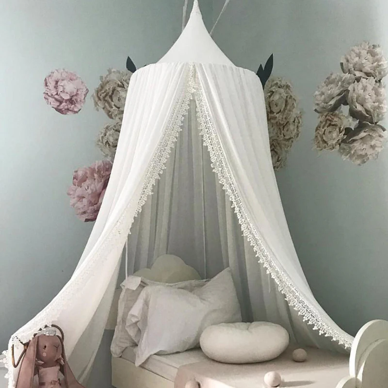 Ciel de Lit Bebe - à Dentelle | Blanc - Boutique Maman & Bébé – Produits Essentiels au Quotidien - {'count': 2, 'name': "Mam'"}