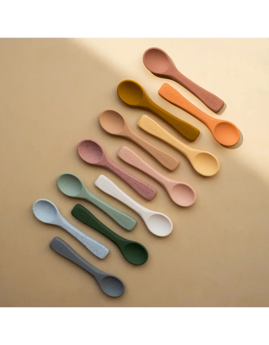 Cuillère silicone Minika Boutique Maman Bébé Produits Essentiels Quotidien