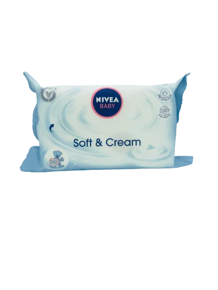 Nivea Baby Lingettes Bébé Soft & Cream (63 Unités) - Vins Rouges Douces Harmonieux pour Chaque Occasion