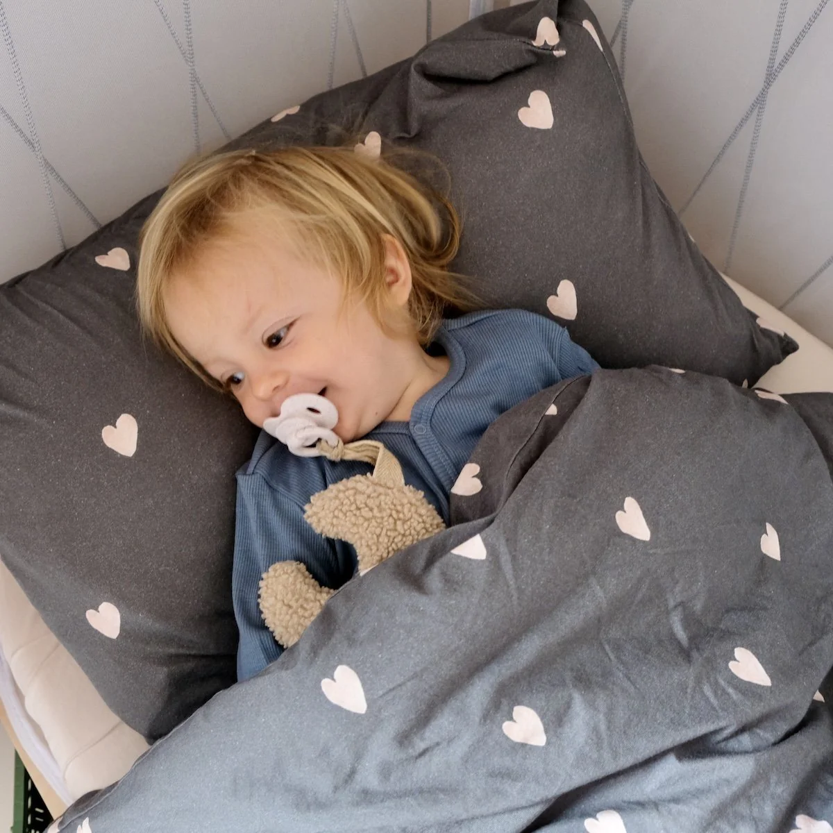 Parure de lit Love Affair Eucalyptus sauge - Boutique Maman & Bébé – Produits Essentiels au Quotidien