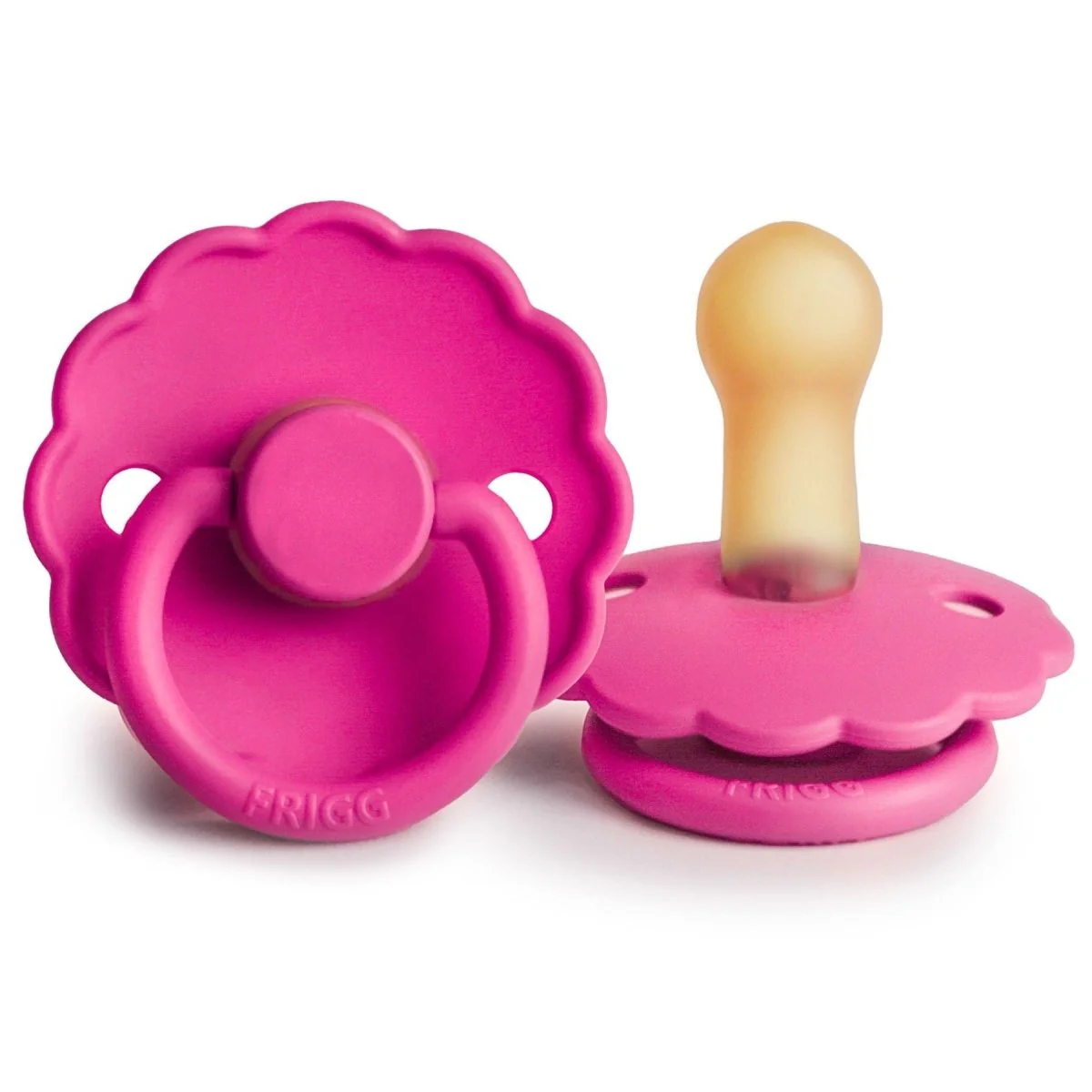 Frigg tétine Taille 2 Daisy Fuchsia Latex - E-shop mondial – Produits durables, modernes et accessibles partout - Mam