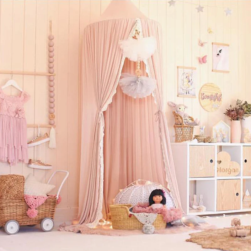 Voile de Lit Bebe - à Dentelle | Rose - Boutique Maman & Bébé – Produits Essentiels au Quotidien - anthelios dermo pediatrics amp bébé produit