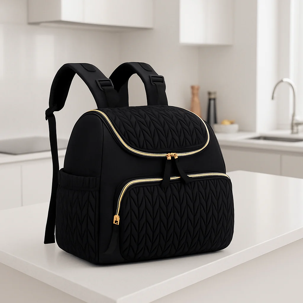Sac à langer noir | compagnon noir - Boutique Bébé en Ligne : Soins, Jouets et Articles Maison ans