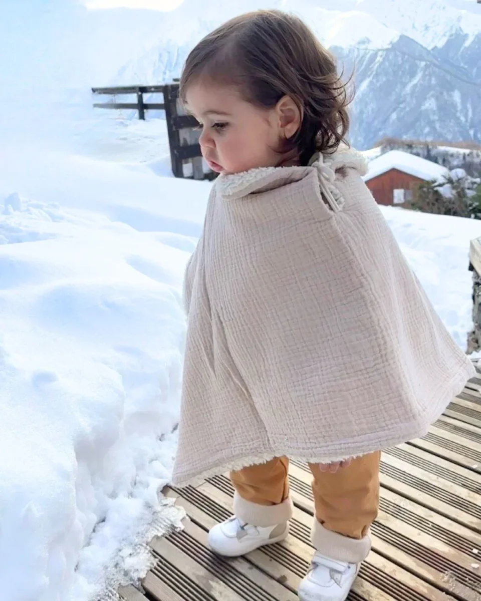 Poncho bébé Coton Boutique Maman Bébé Produits Essentiels Quotidien