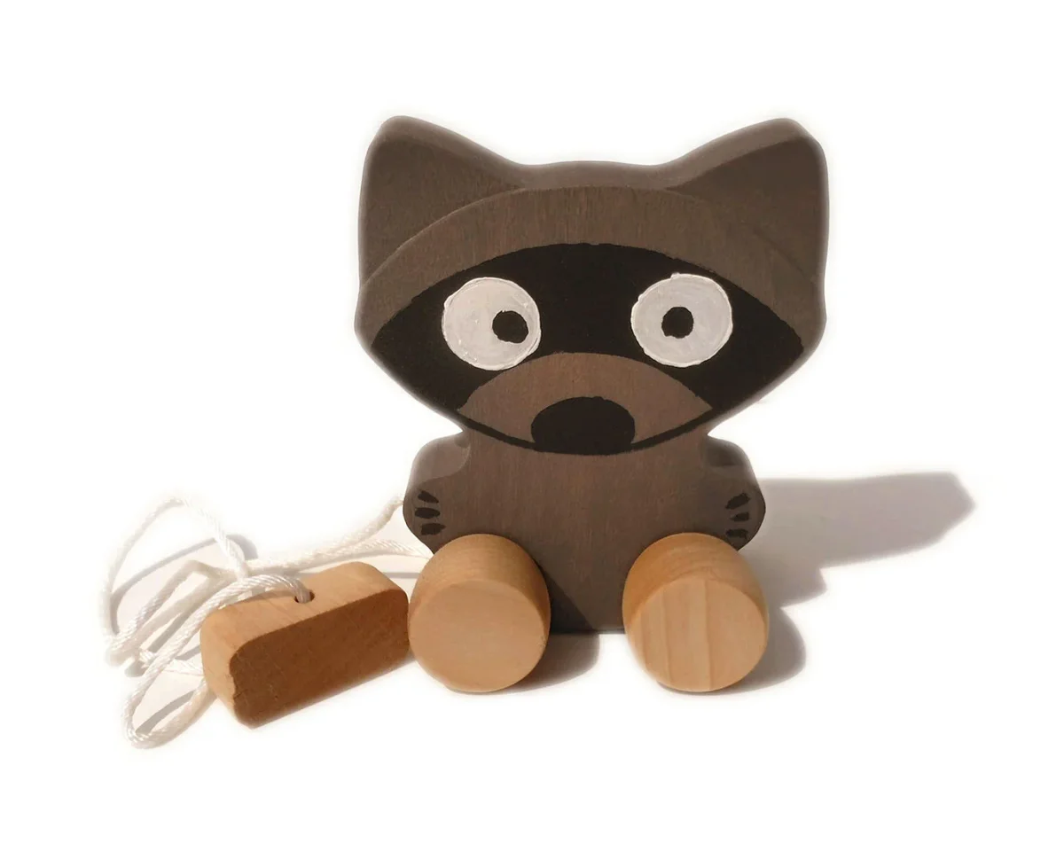 RATON EN BOIS À TRAÎNER Beige - Boutique Maman & Bébé – Produits Essentiels au Quotidien