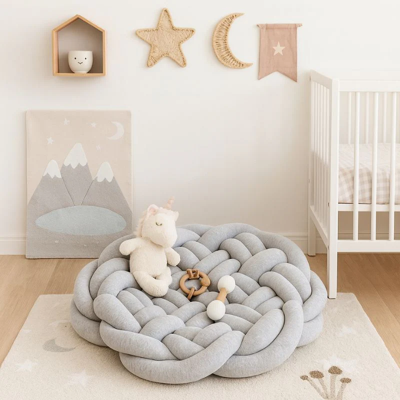 Tapis bébé Tressé Boutique Maman Bébé Produits Essentiels Quotidien