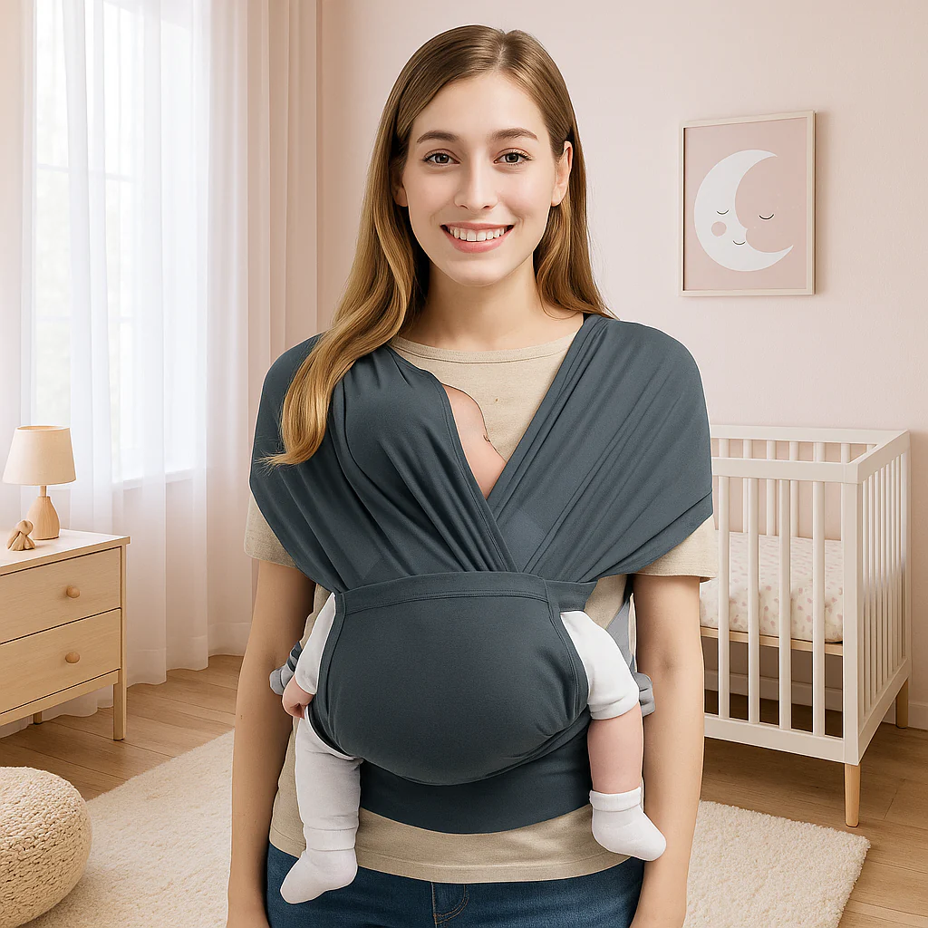 Écharpe de Portage | Koala Gris™ - Boutique Bébé en Ligne : Soins, Jouets et Articles Maison WrapExplorer™ Écharpe porte-bébé – Moom Paris