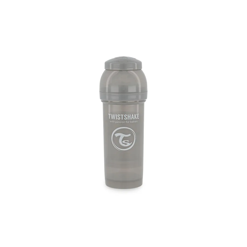 Twistshake anti-colique gris pastel Édition Limitée Art Table Française Promotion