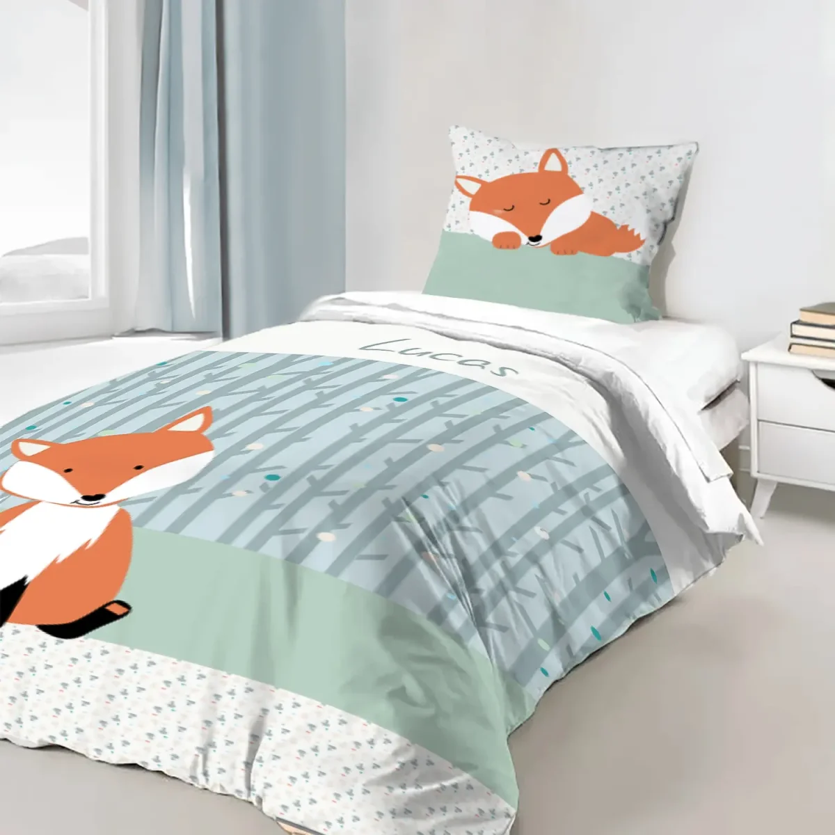 Housse de couette de Rod le petit renard - Boutique Bébé en Ligne animaux : Soins, Jouets et Articles Maison