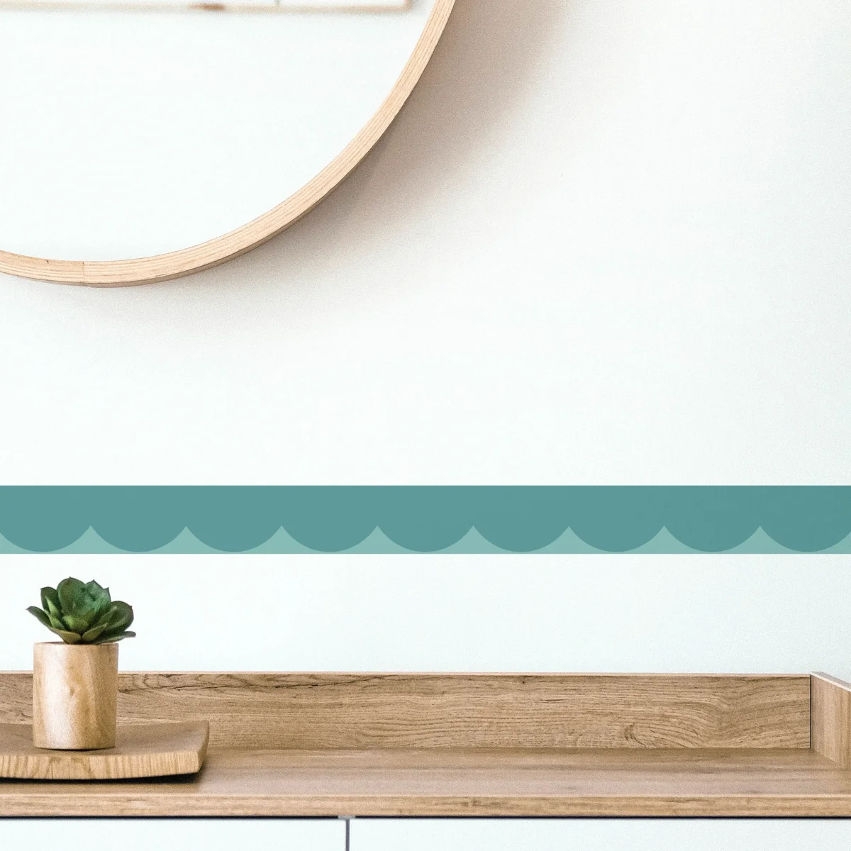 Frise adhésive – Feston Bleu canard 5 m. x 300 cm - Saldi Straordinari – Offerte Speciali Disponibili Adesso