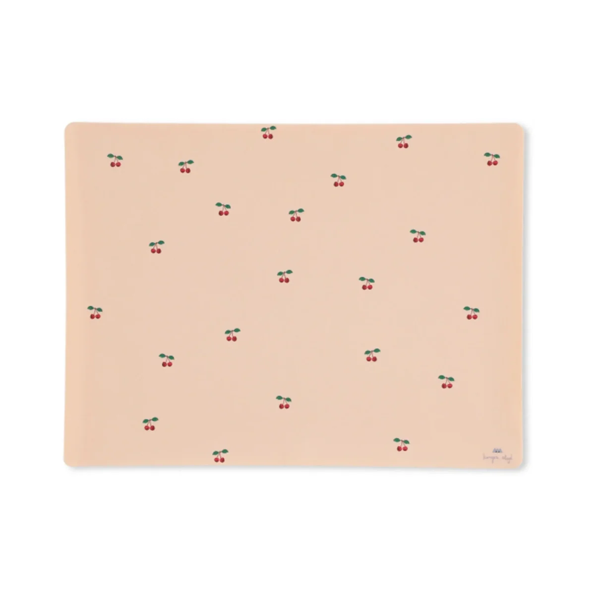 Konges Slojd - Napperon Silicone - Cerise||Konges Slojd - Silicone Placemats - Cherry - Boutique Bébé en Ligne : Soins, Jouets et Articles Maison Pot de propreté | Cerise - Konges Slojd - little cecile