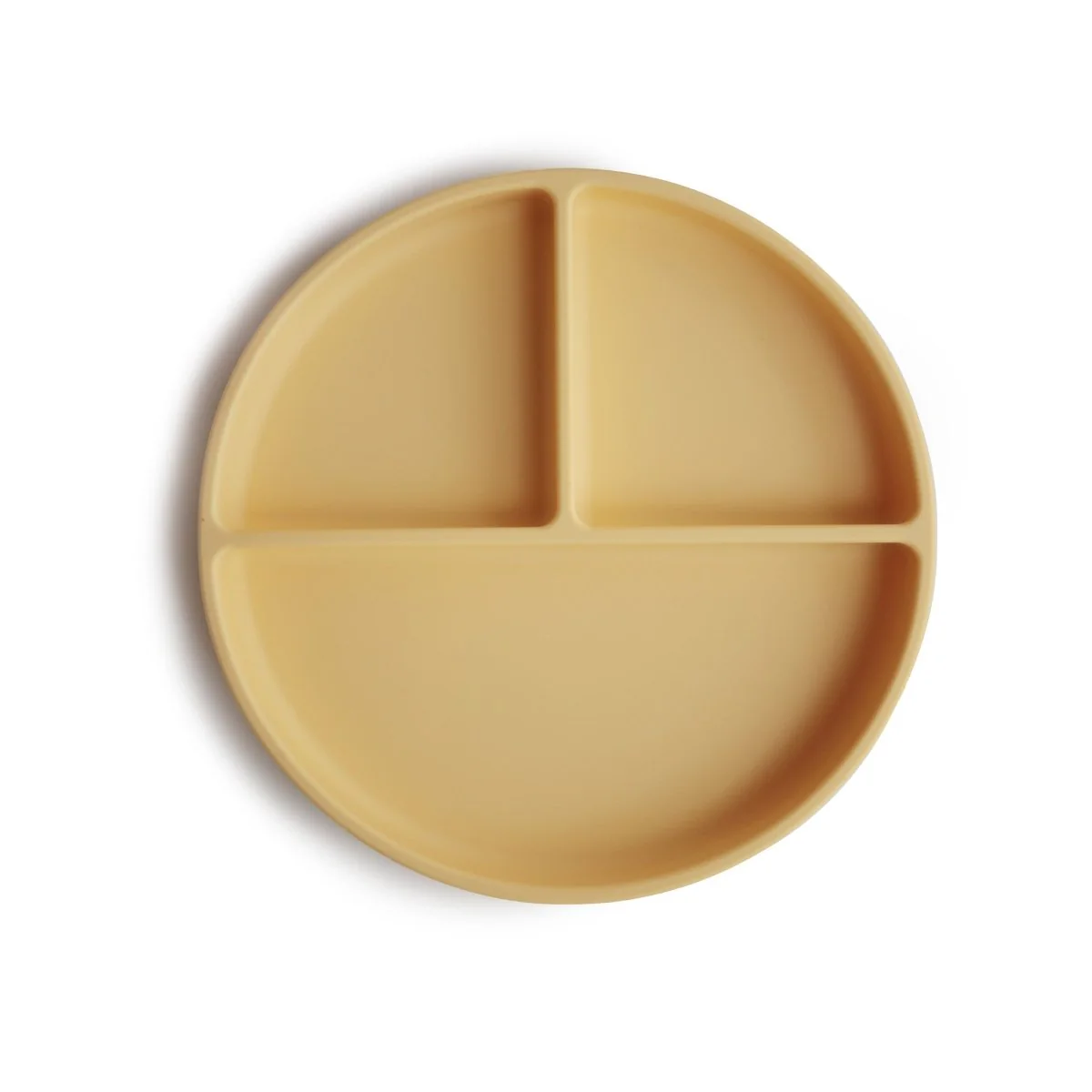 Mushie Assiette bébé en silicone pâle jonquille - E-shop mondial – Produits durables, modernes et accessibles partout - assiette bébé mushie assiette silicone jonquille e-shop produit