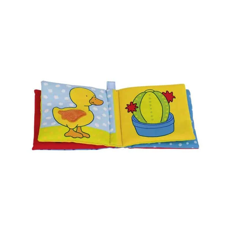 PETIT LIVRE EN TISSU D'ÉVEIL temps POUR BÉBÉ - Boutique Maman & Bébé – Produits Essentiels au Quotidien