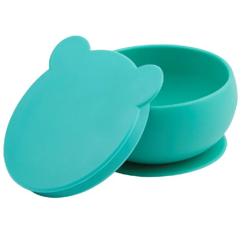 MINIKOIOI BOL COUVERCLE VENTOUSE BEBE SILICONE VERT REF ​Boulangerie Pâtisserie Pain Levain Viennoiseries