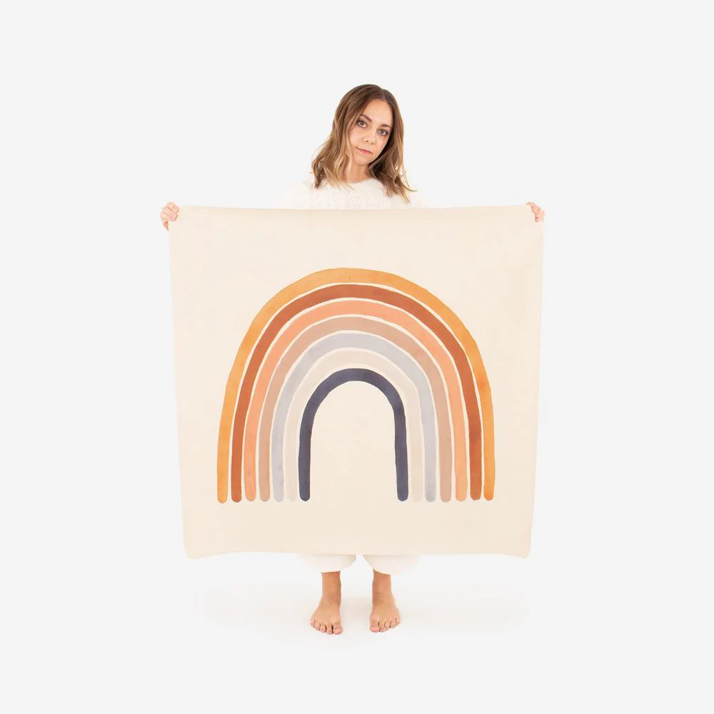 Gathre - Tapis en Cuir - MINI - Ar-En-Ciel||Gathre - Leather Rug - MINI- Rainbow - Boutique Arches Bébé en Ligne : Soins, Jouets et Articles Maison