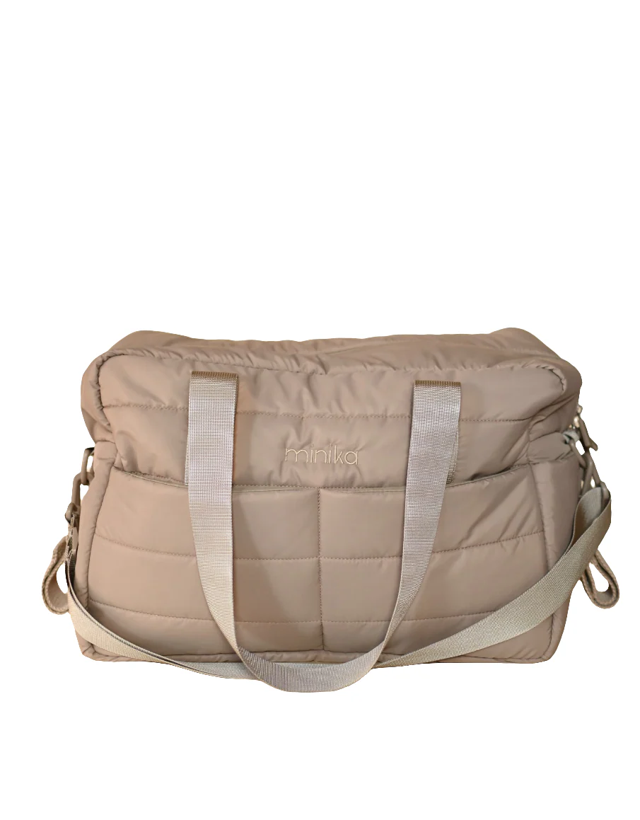 Sac à couches - Latté - Minika - Boutique Maman & Bébé – Produits Essentiels au Quotidien Couches lavables neuves | AMP | Les Couches Bébé Nana