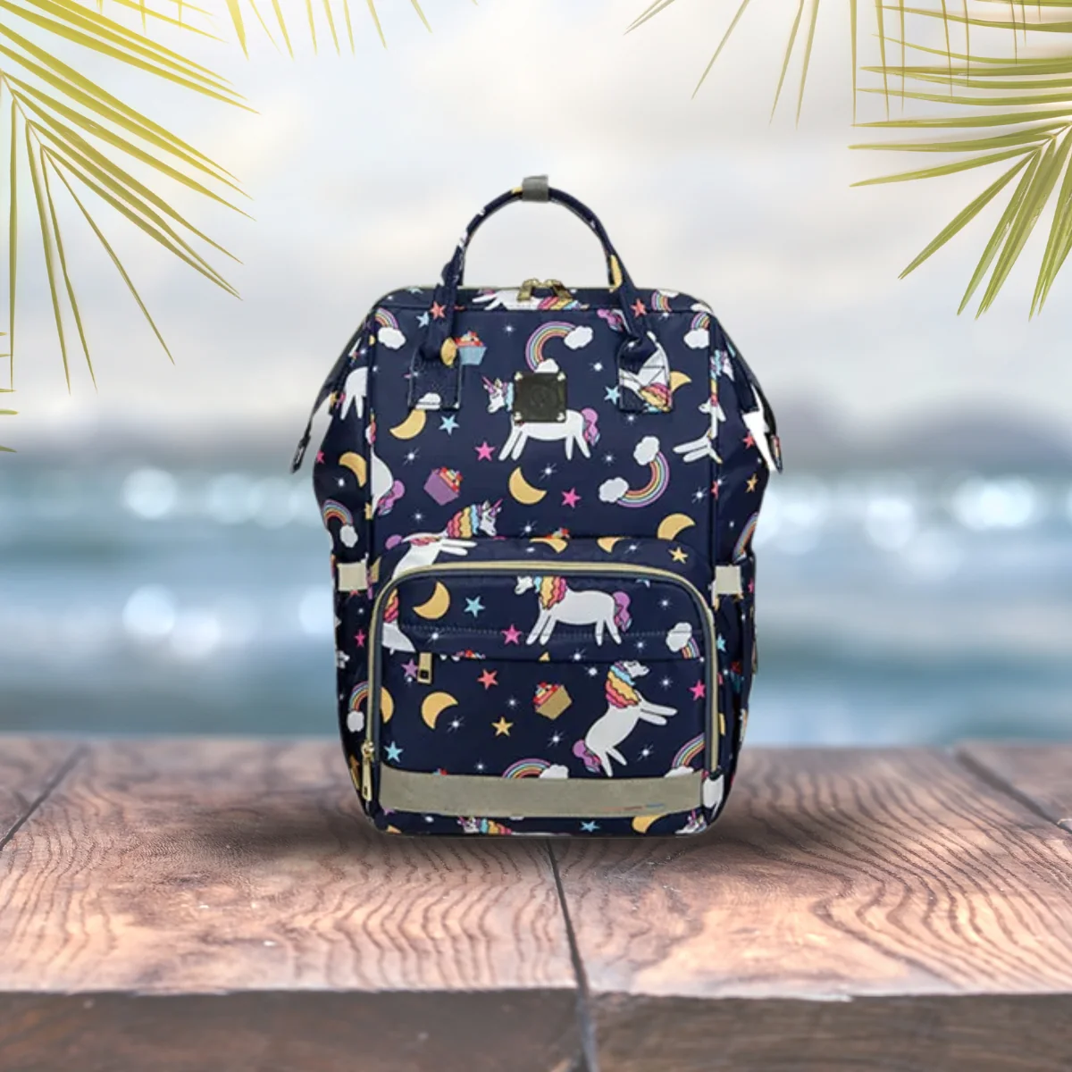 Sac à langer fille | paradis du licorne - Boutique Bébé en Ligne : Soins, Jouets et Articles Maison - Cartable licorne
